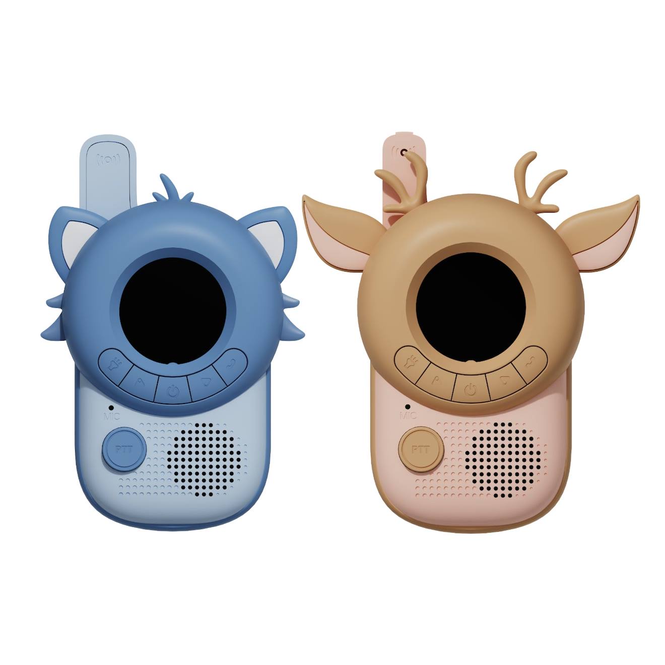Zoo Walkie Talkie - Raton Laveur X Cerf The Zoofamily Blue